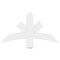 Ekena Millwork Alberta Architectural Grade PVC Gable Bracket, 36"W x 19 1/2"H x 2"D x 4"F, 13/12 Pitch GBP036X20X0204ALB00 - alternate 4